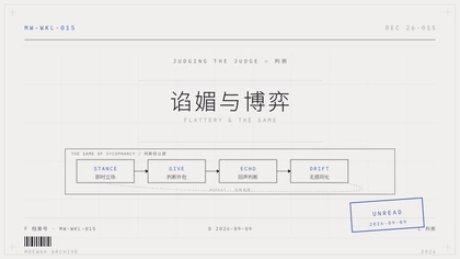谄媚与博弈